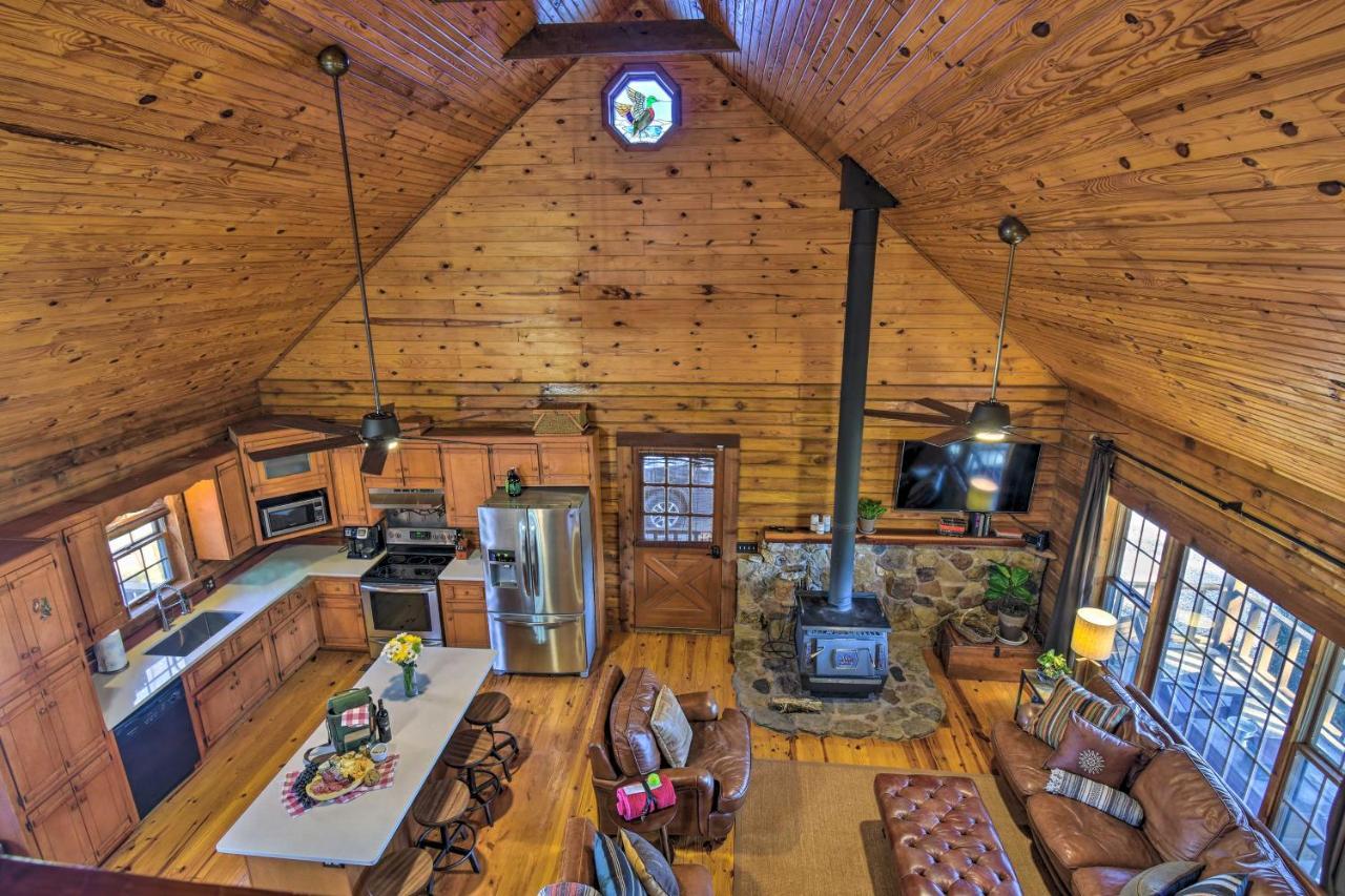Luxury Pearcy Cabin With 5 Private Acres And Hot Tub! Экстерьер фото
