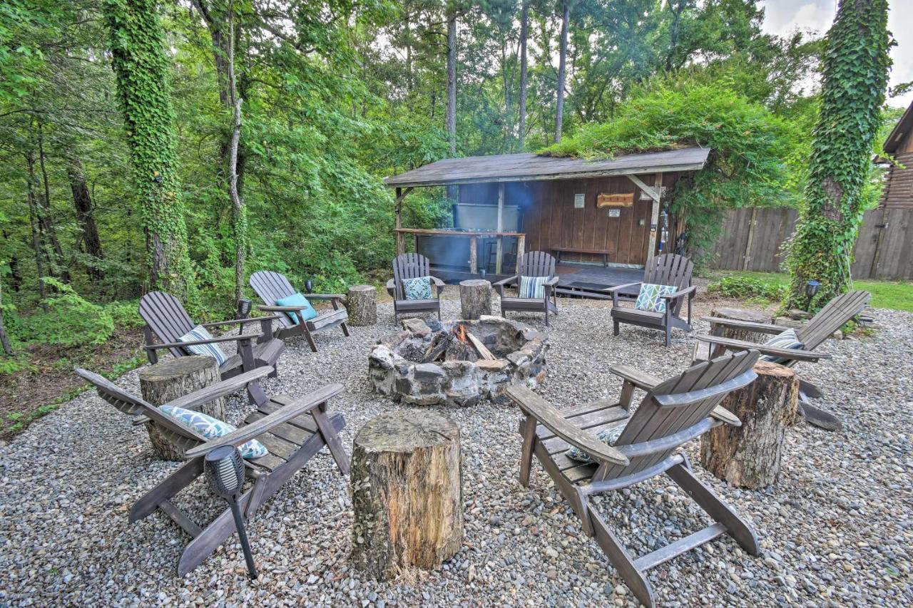 Luxury Pearcy Cabin With 5 Private Acres And Hot Tub! Экстерьер фото