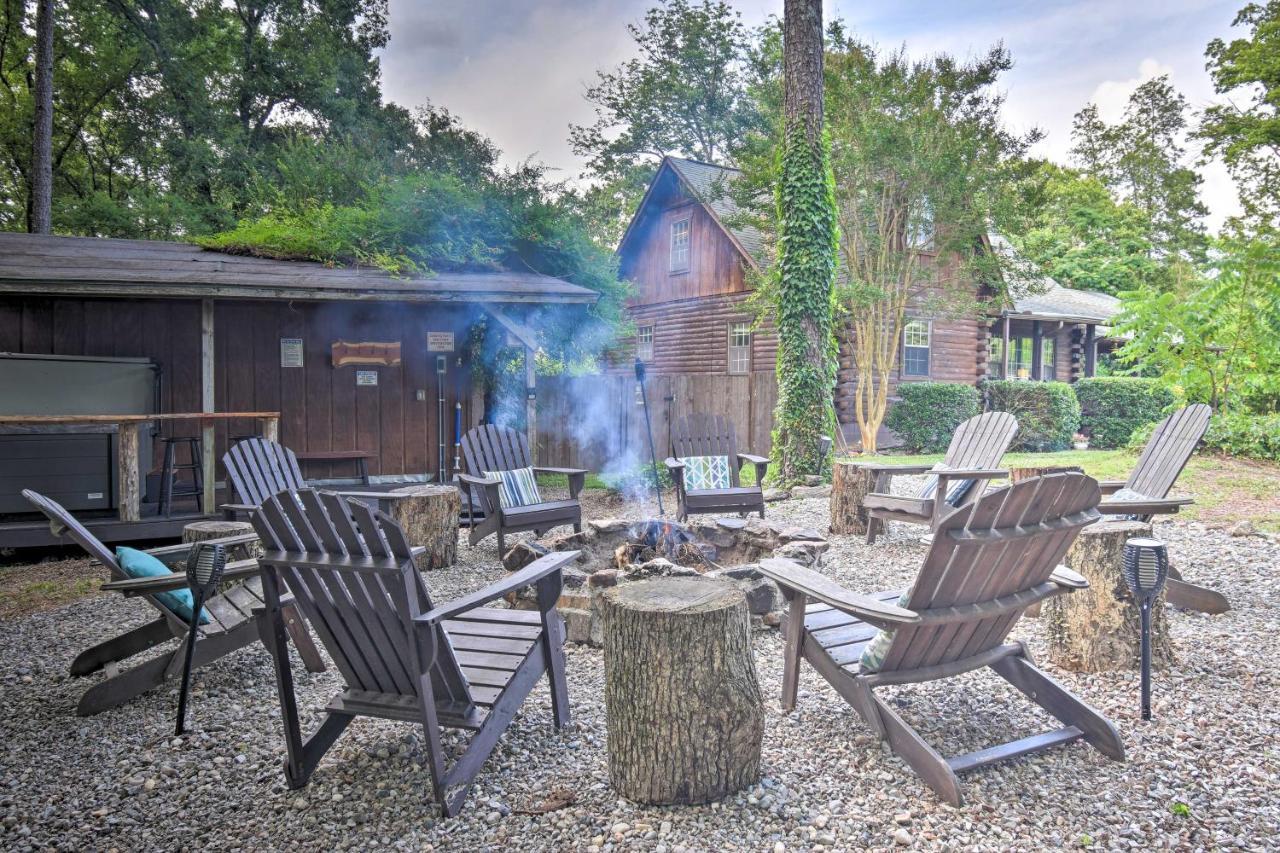 Luxury Pearcy Cabin With 5 Private Acres And Hot Tub! Экстерьер фото
